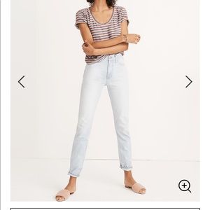 Madewell Perfect Summer Jean in Fitzgerald Wash